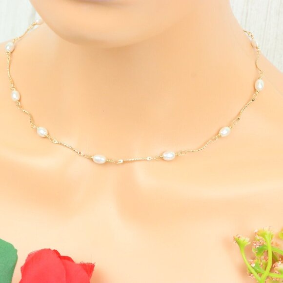 "Minimalist & Elegant Necklace Chain – Perfect for Women & Girls | UNVRC1105 - Picture 9 of 10